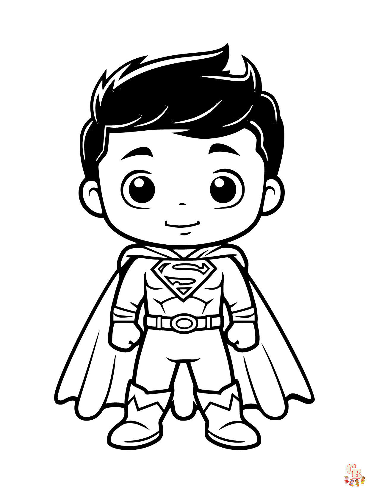 Superhero Coloring Pages