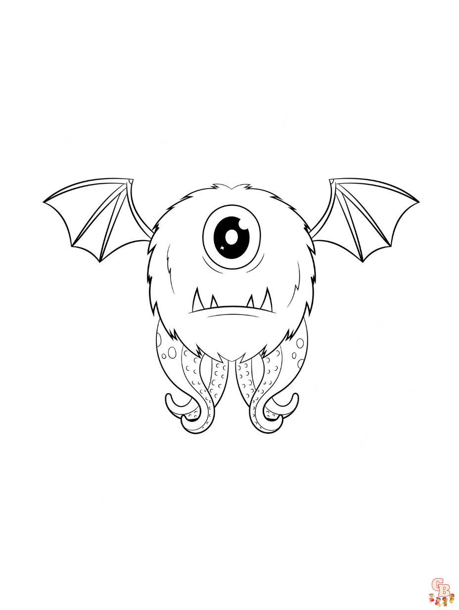 My Singing Monsters coloring pages printable free 1