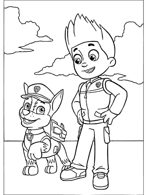 Discover 180 The Best Free Paw Patrol Coloring Pages Printable