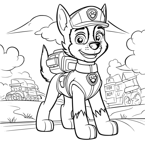 Discover 180 The Best Free Paw Patrol Coloring Pages Printable