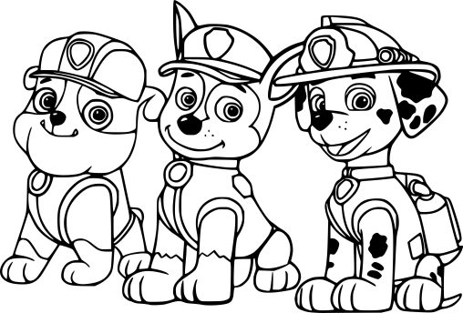 Discover 180 The Best Free Paw Patrol Coloring Pages Printable