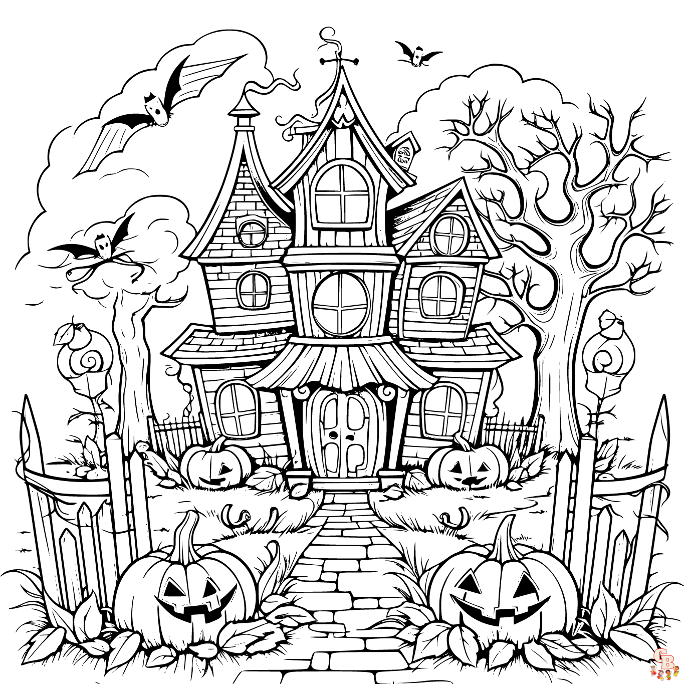 free halloween coloring pages