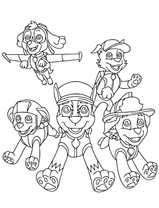 Discover 180 The Best Free Paw Patrol Coloring Pages Printable