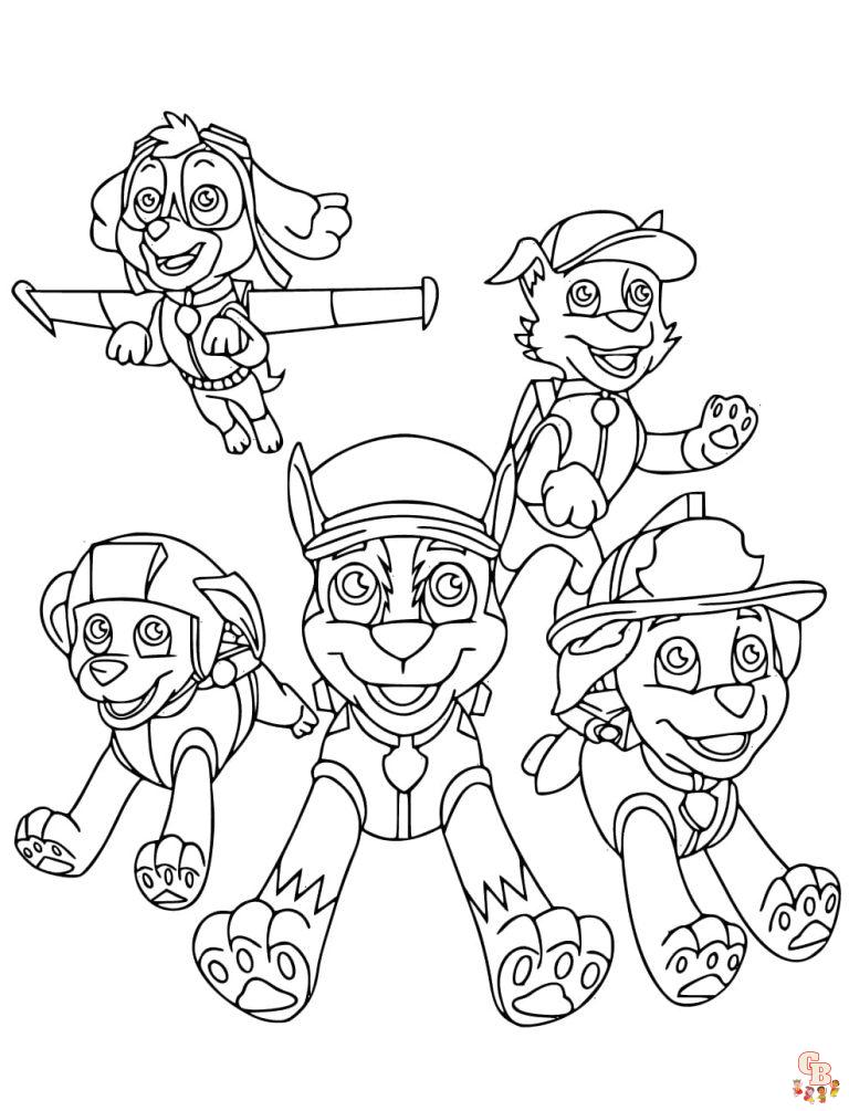 Discover 180 The Best Free Paw Patrol Coloring Pages Printable