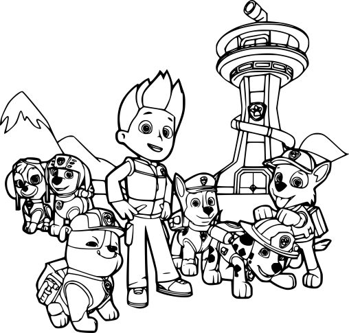 Discover 180 The Best Free Paw Patrol Coloring Pages Printable