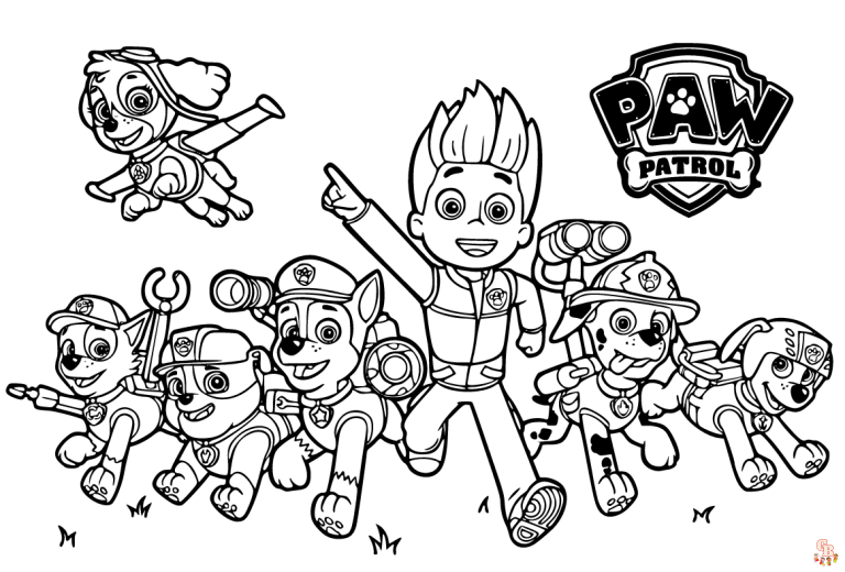 Discover 180 The Best Free Paw Patrol Coloring Pages Printable