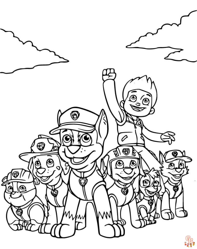 Discover 180 The Best Free Paw Patrol Coloring Pages Printable