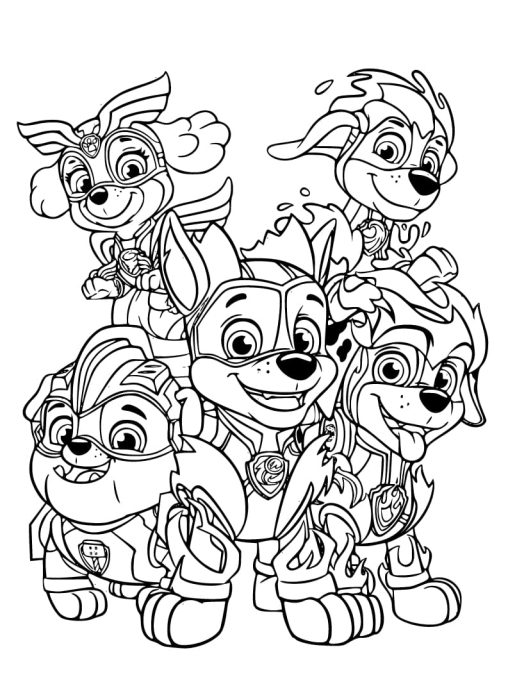 Discover 180 The Best Free Paw Patrol Coloring Pages Printable