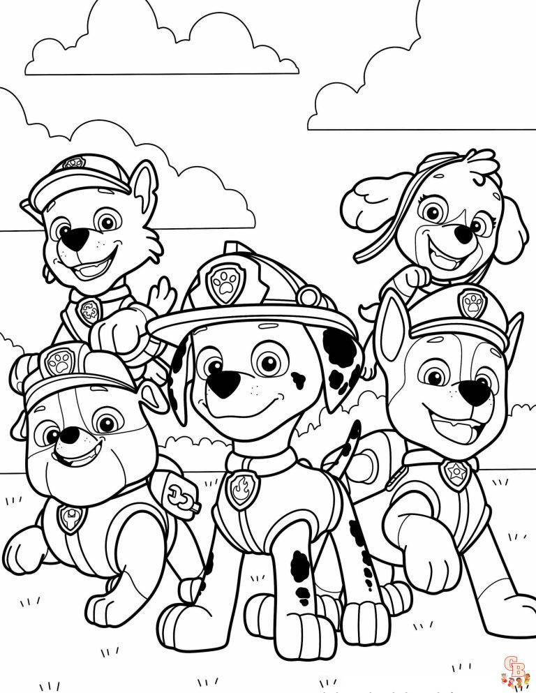 Discover 180 The Best Free Paw Patrol Coloring Pages Printable