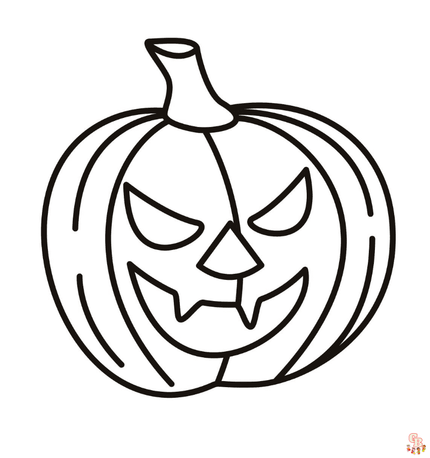 halloween and fall coloring pages