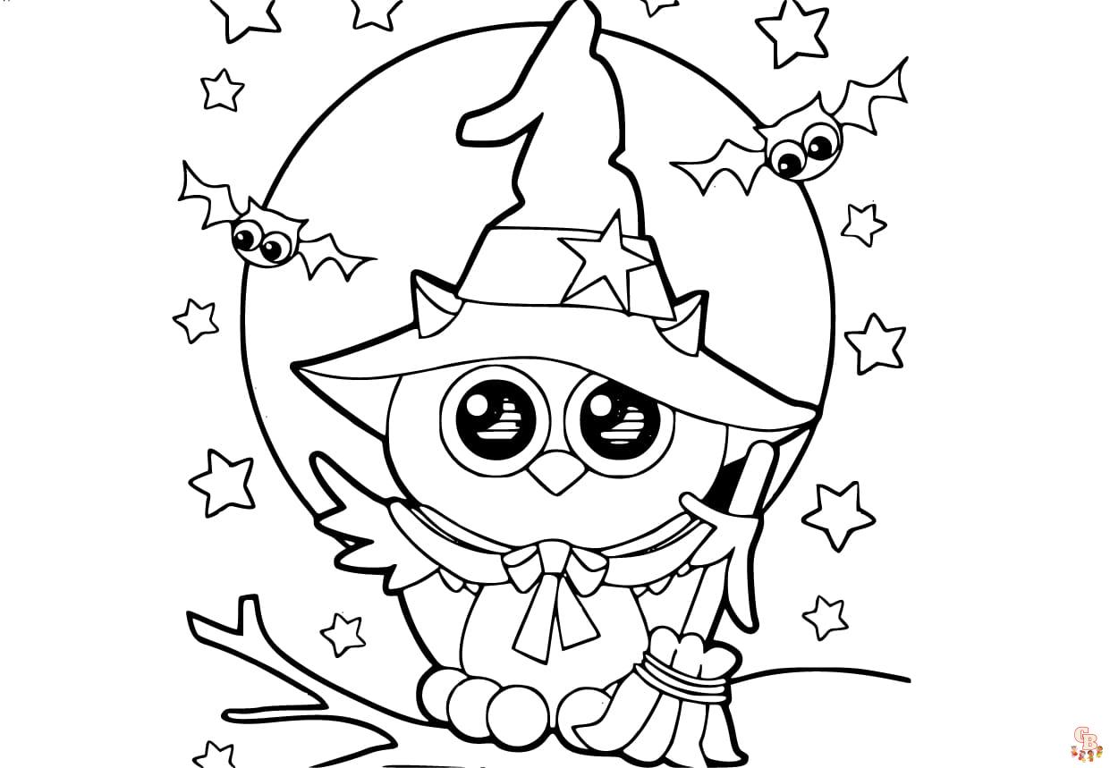 halloween bat coloring page