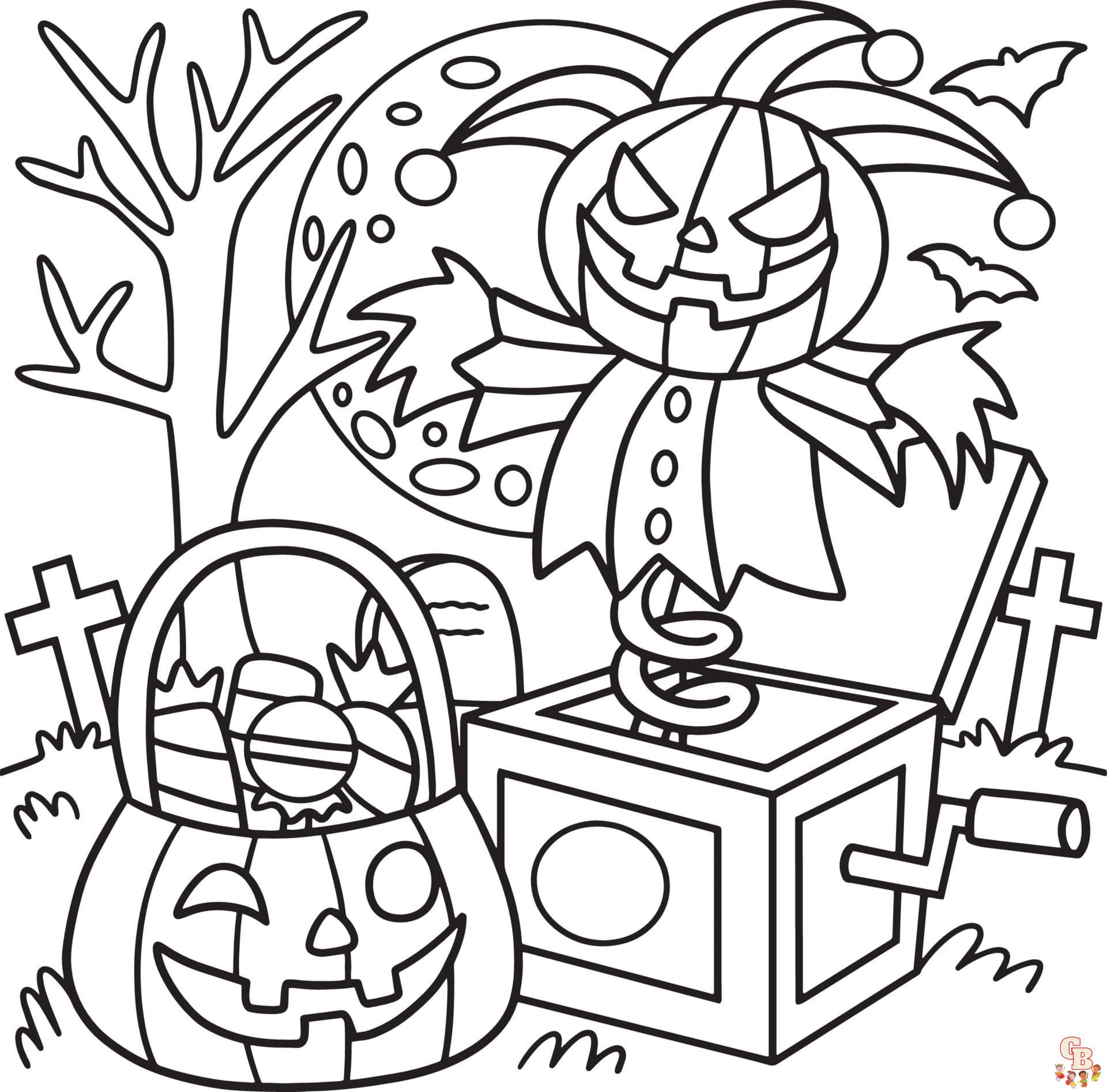 halloween candy corn coloring page