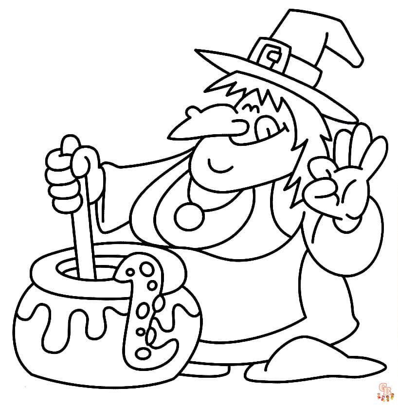 halloween coloring pages print