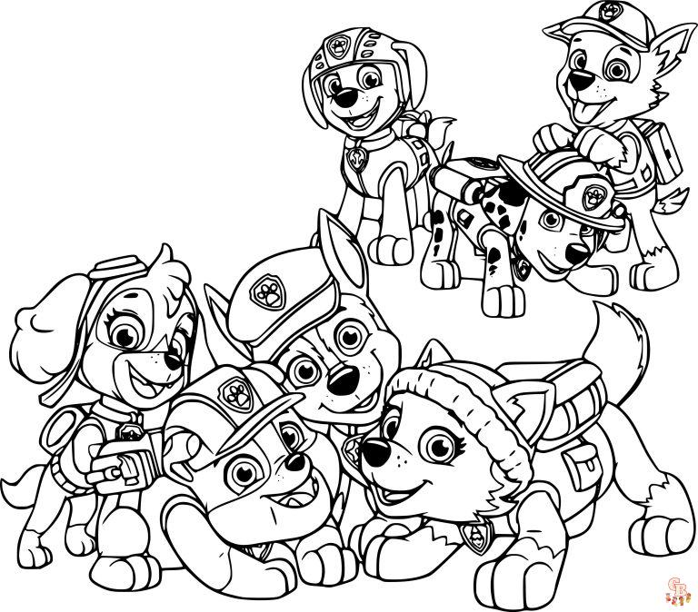 Discover 180 The Best Free Paw Patrol Coloring Pages Printable