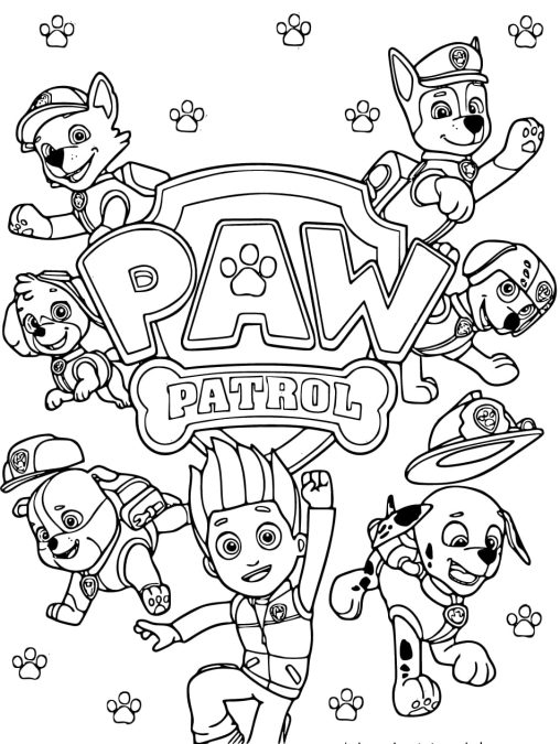 Discover 180 The Best Free Paw Patrol Coloring Pages Printable