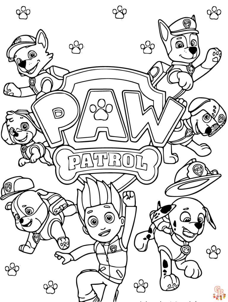 Discover 180 The Best Free Paw Patrol Coloring Pages Printable