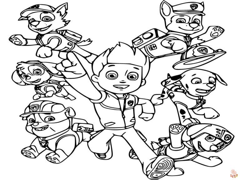 Discover 180 The Best Free Paw Patrol Coloring Pages Printable