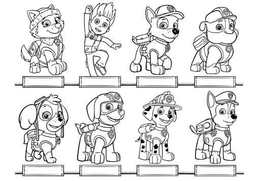 Discover 180 The Best Free Paw Patrol Coloring Pages Printable
