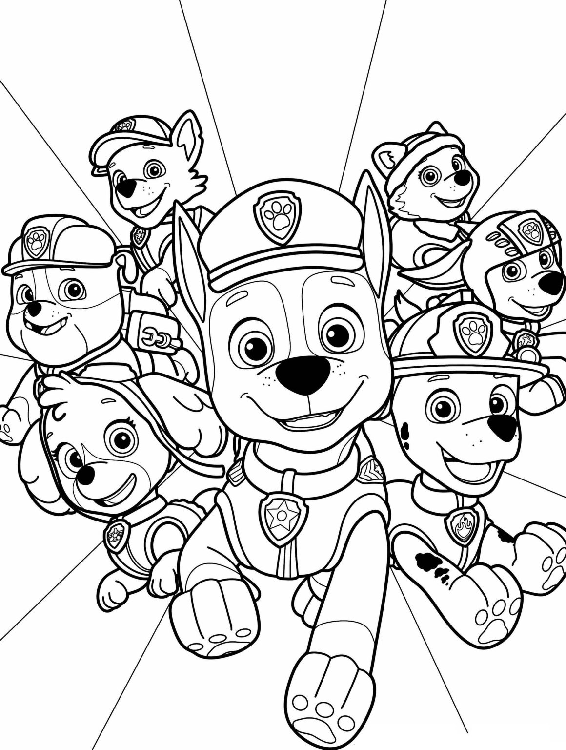 Discover 180 The Best Free Paw Patrol Coloring Pages Printable