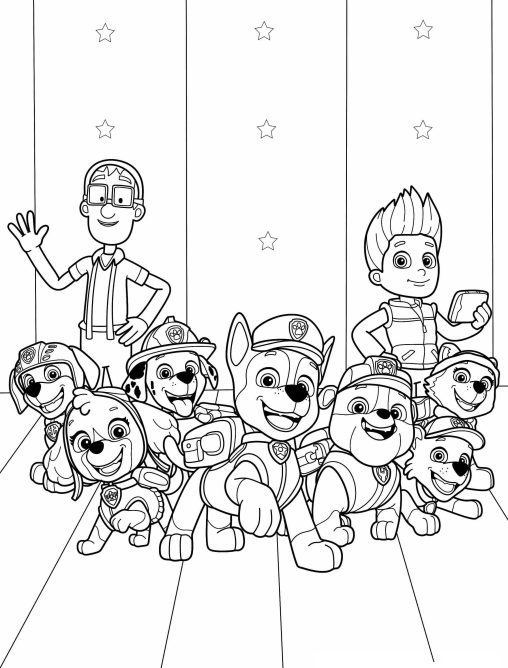 Discover 180 The Best Free Paw Patrol Coloring Pages Printable