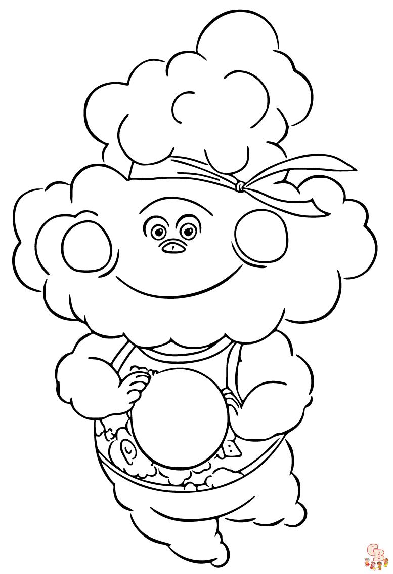 Elemental Gale Cumulus coloring pages