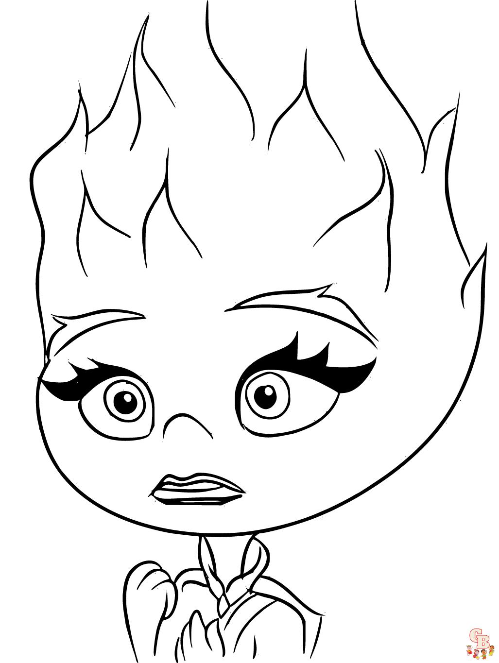 Ember Lumen coloring pages
