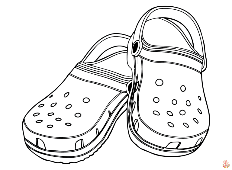 Explore Crocs Coloring Pages: A Creative Journey to Share