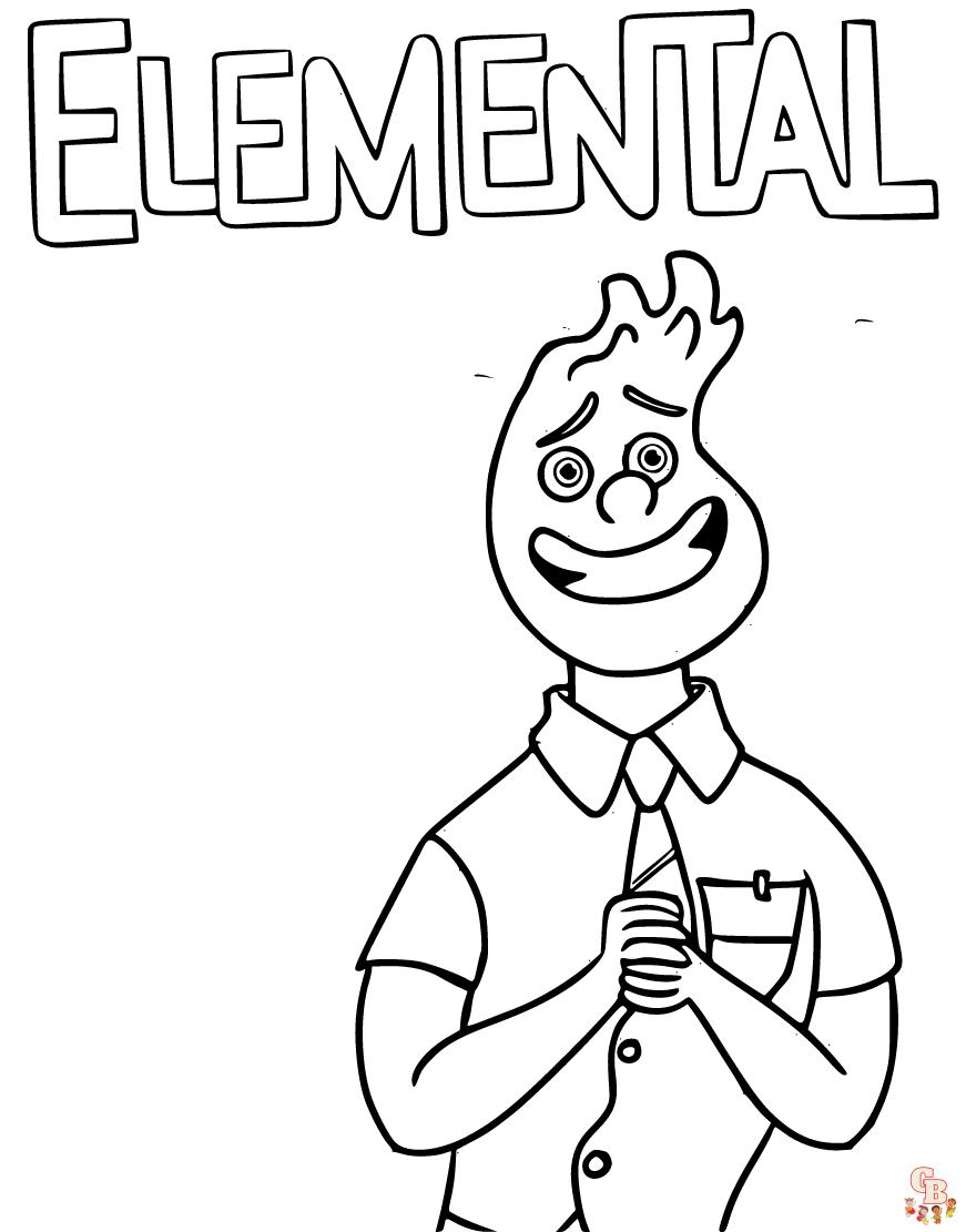 elemental wade coloring page 702x908 edge