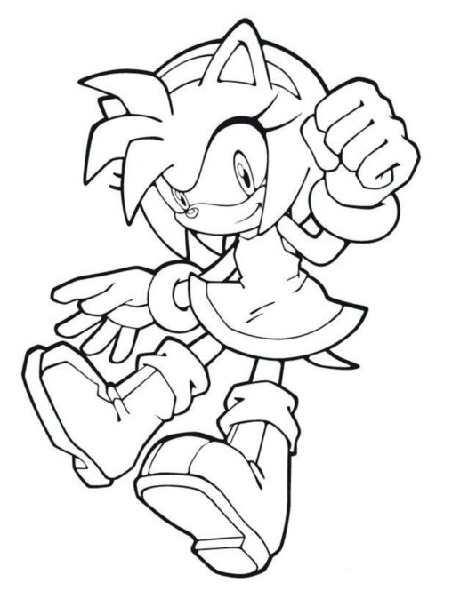 100+ Sonic the Hedgehog Coloring Pages Free - GBColoring