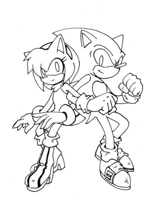 100+ Sonic the Hedgehog Coloring Pages Free - GBColoring