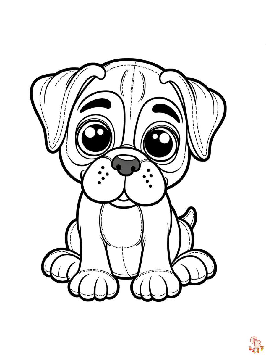 Dogs coloring pages
