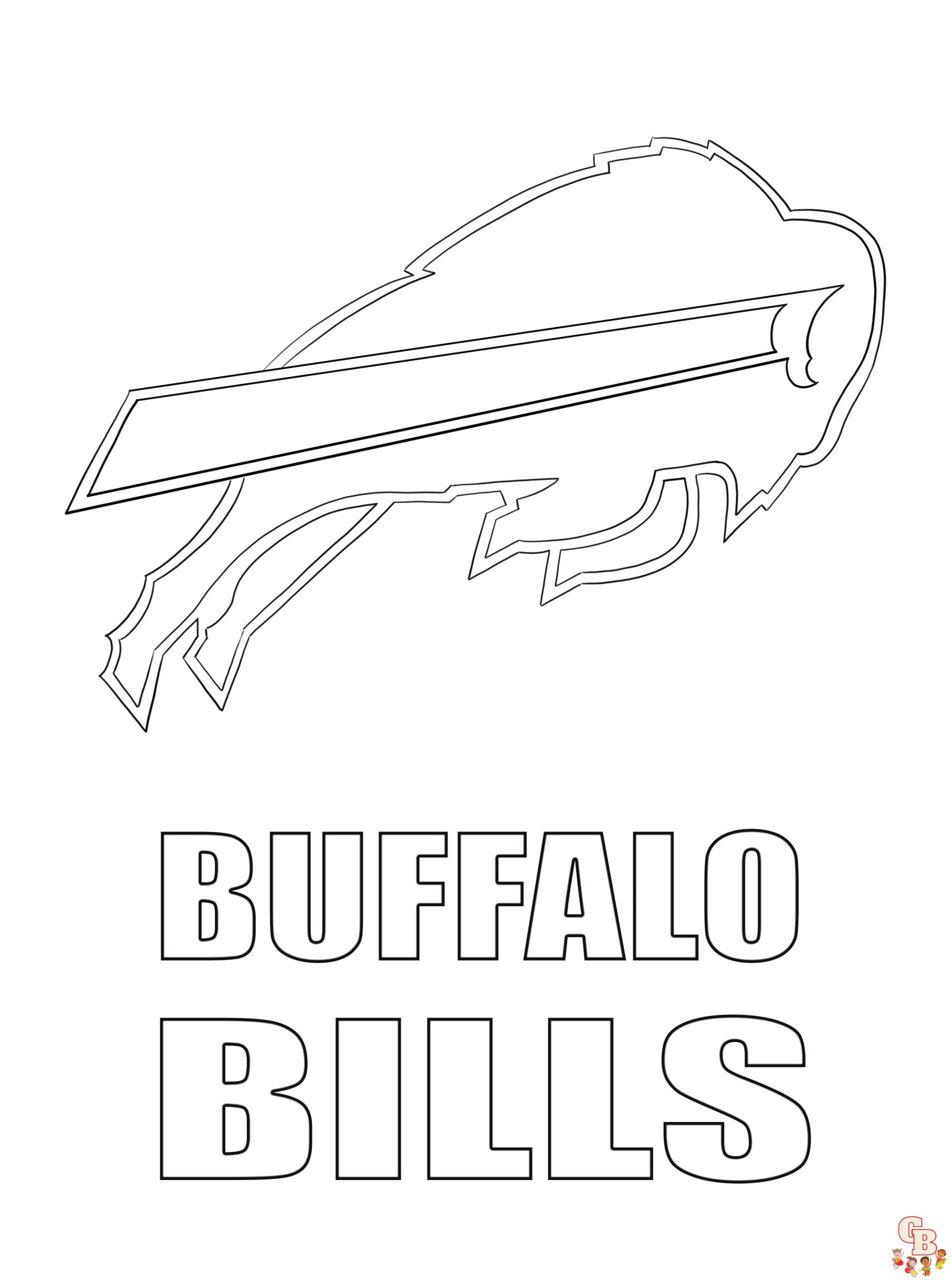 Buffalo Bills coloring pages printable free