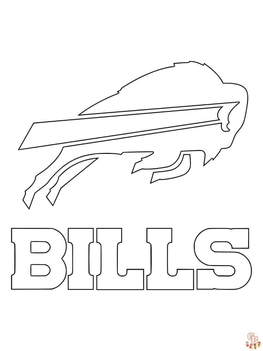 Buffalo Bills coloring pages