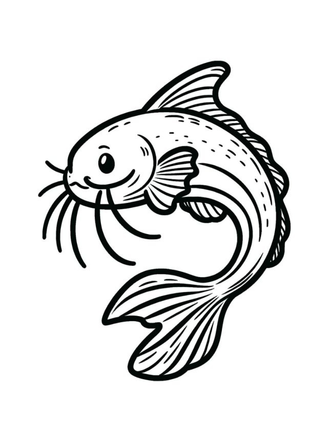 Cute Fish Coloring Pages: Printable, Free, and Easy to Color