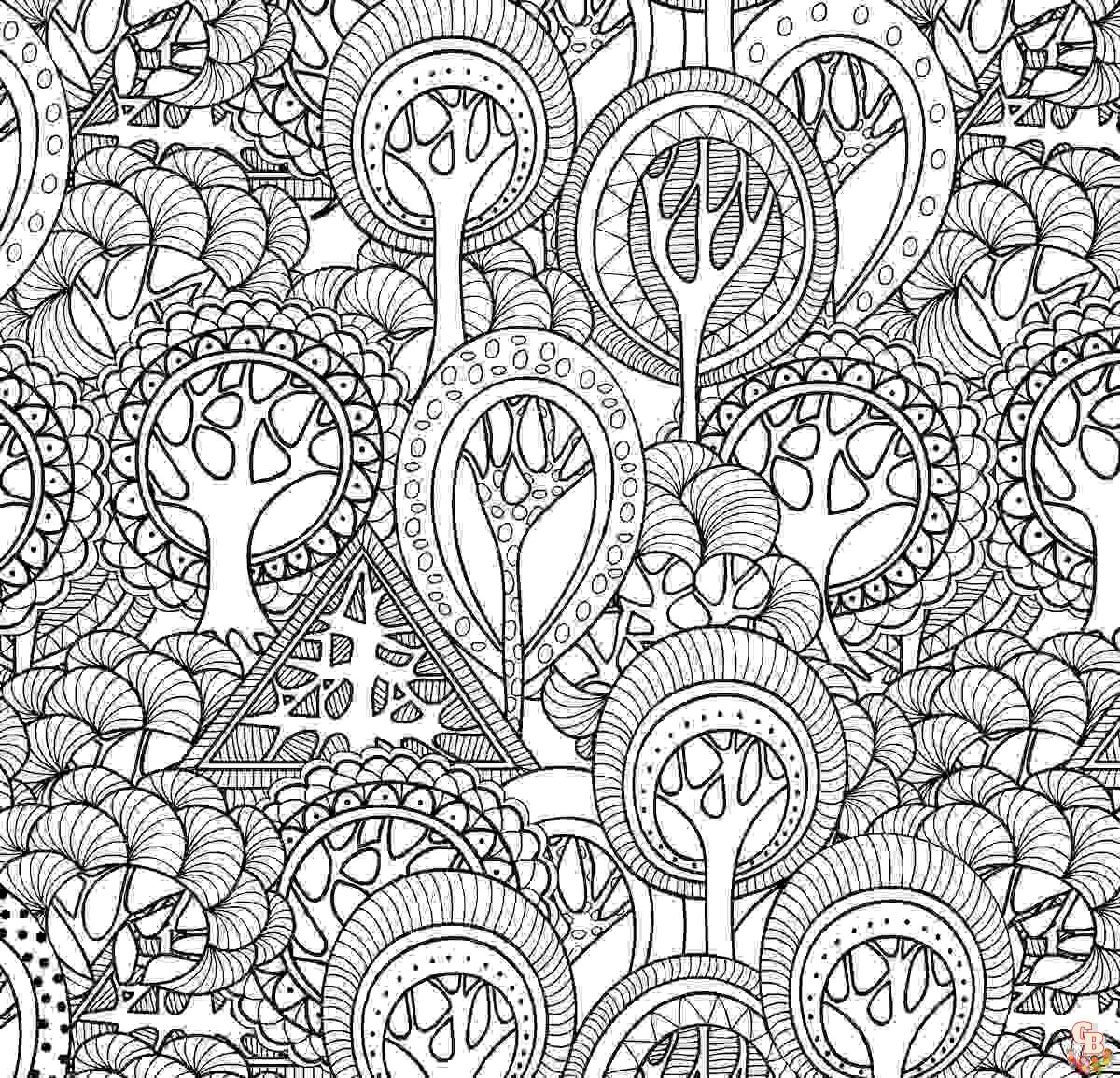 Complex Coloring Pages