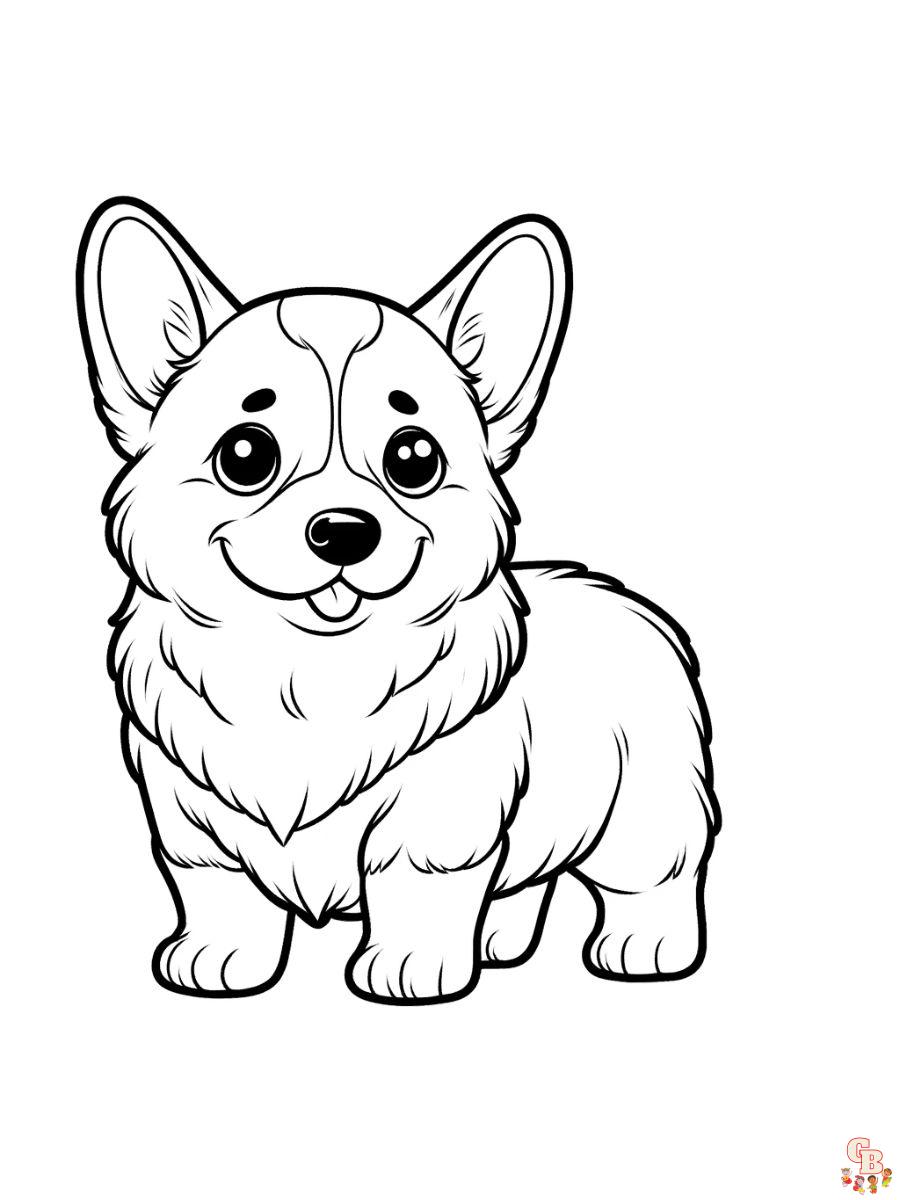 Dogs coloring pages