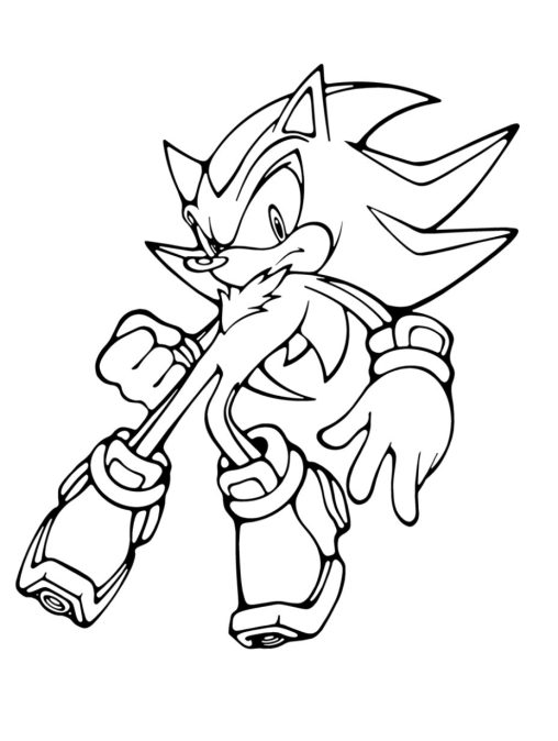 100+ Sonic the Hedgehog Coloring Pages Free - GBColoring