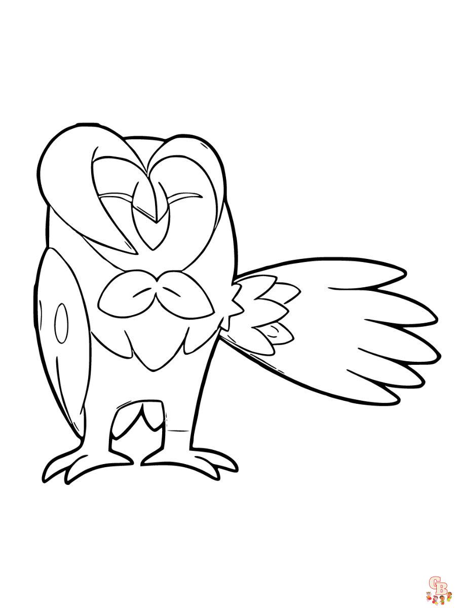 Dartrix coloring page