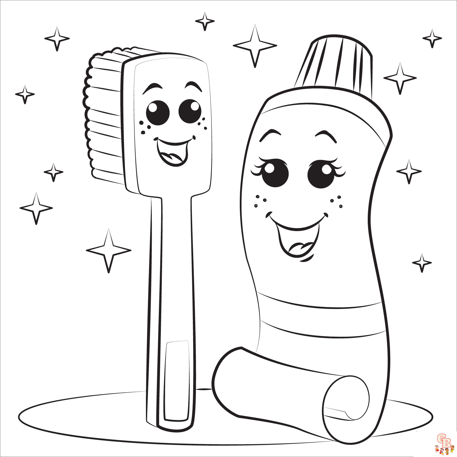 Dental coloring pages to print