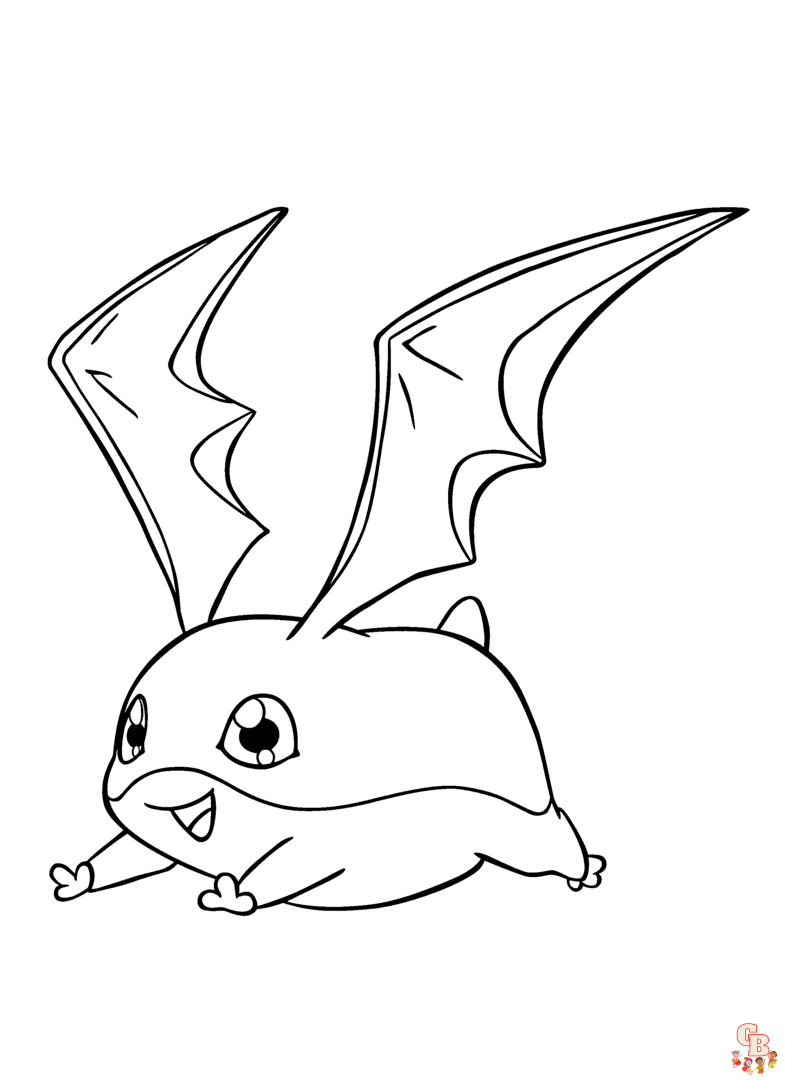 Digimon Coloring Sheets Free
