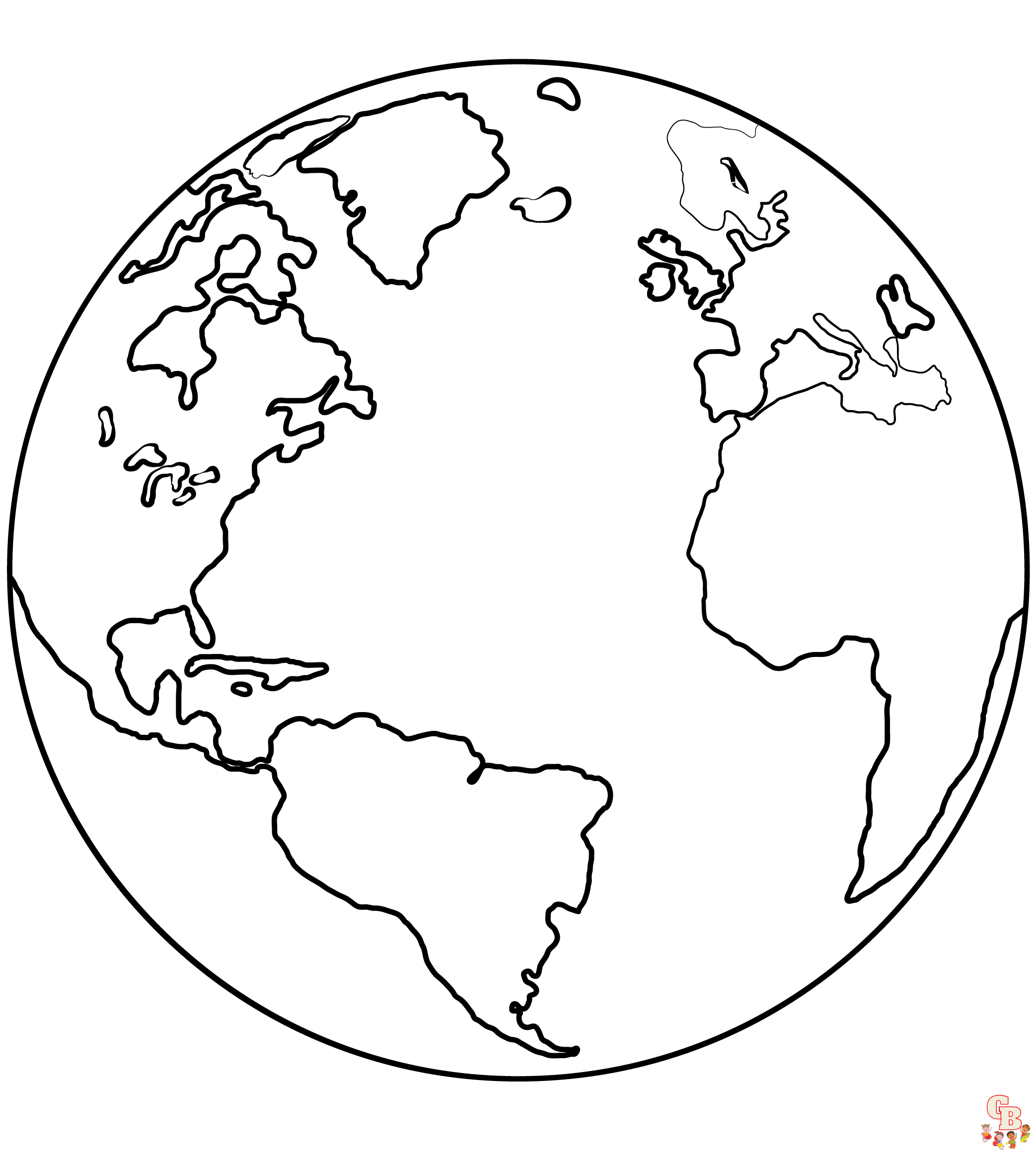 Earth Coloring Sheets free