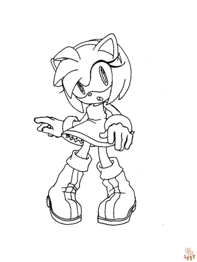 100+ Sonic the Hedgehog Coloring Pages Free - GBColoring