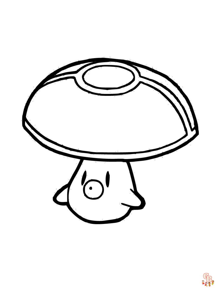 Foongus coloring page