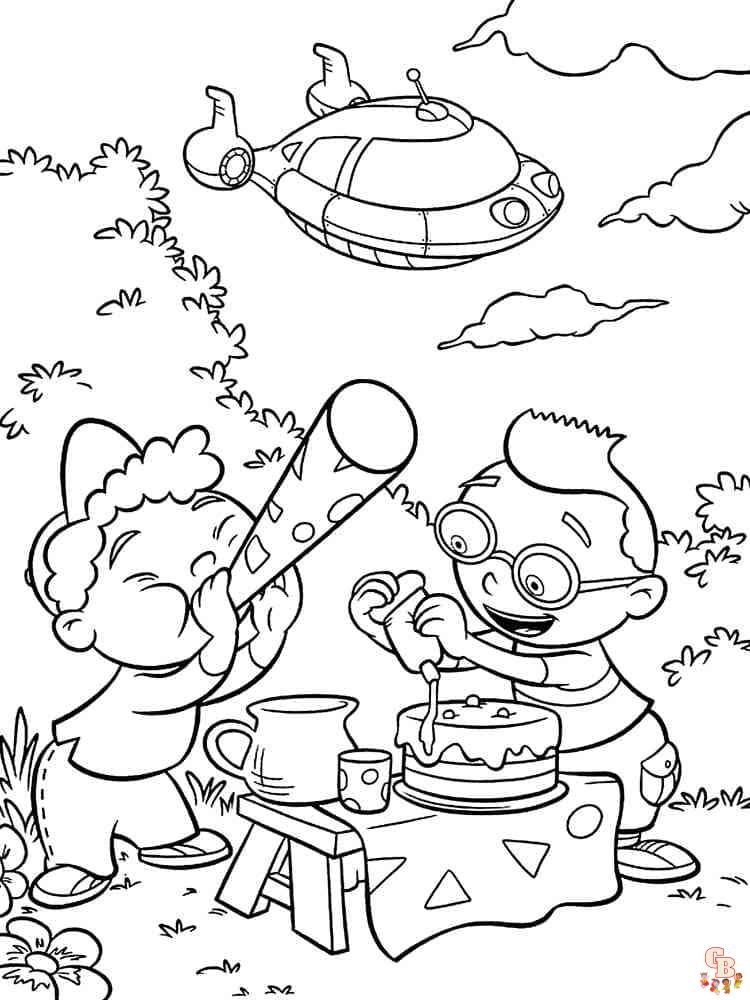 Free Little Einsteins coloring pages for kids