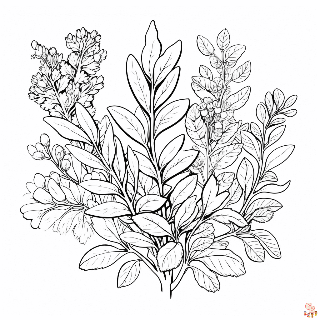 Plant Coloring Pages
