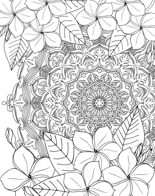 Printable Tropical Coloring Pages Free For Kids And Adults