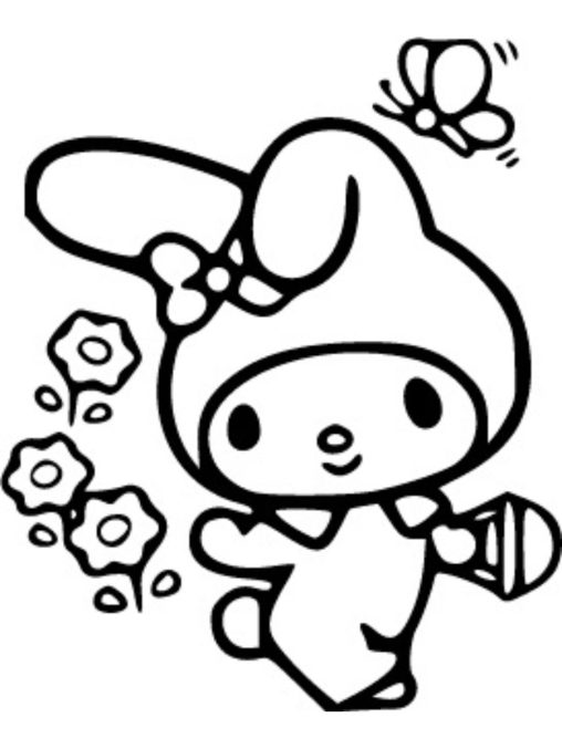 Top My Melody Coloring Pages for kids - GBcoloring