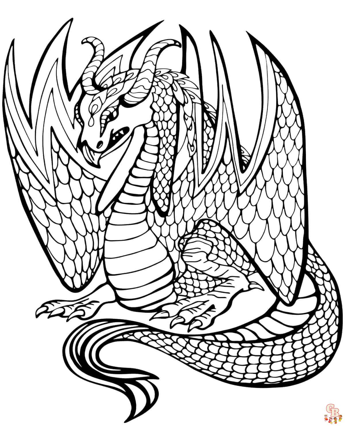 Mythical Creatures Coloring Pages