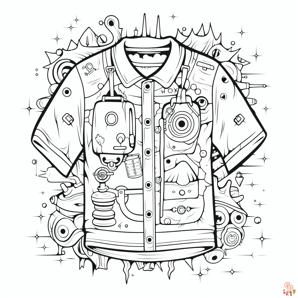 Shirt Coloring Pages