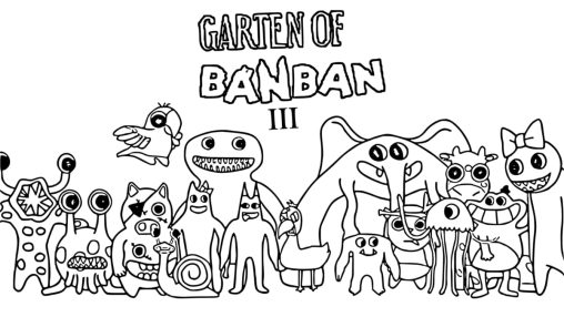 Printable Garten of Banban 3 Coloring Pages Free (New Update)